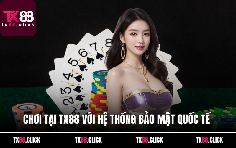 Chơi tại TX88 với hệ thống bảo mật quốc tế 