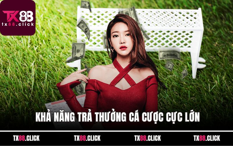 Khả năng trả thưởng cá cược cực lớn