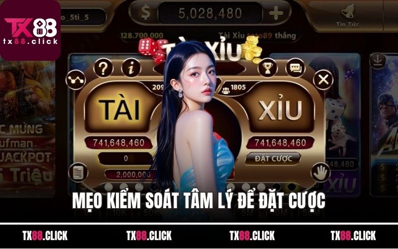 Mẹo kiểm soát tâm lý để đặt cược
