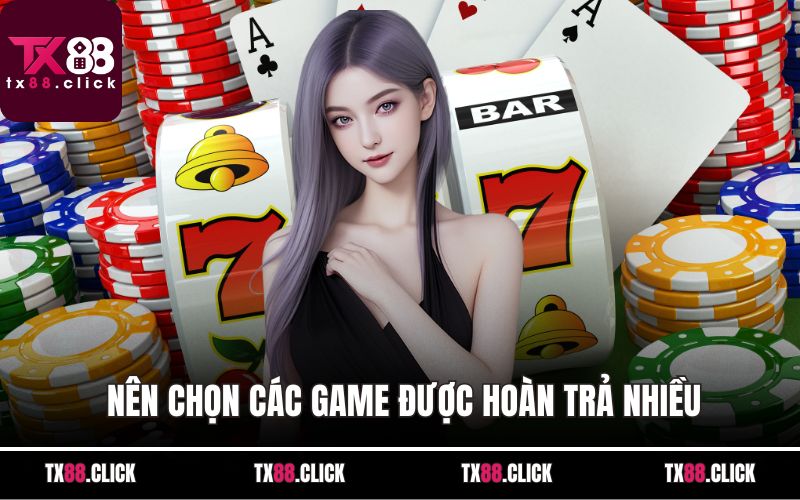 Nên chọn các game được hoàn trả nhiều