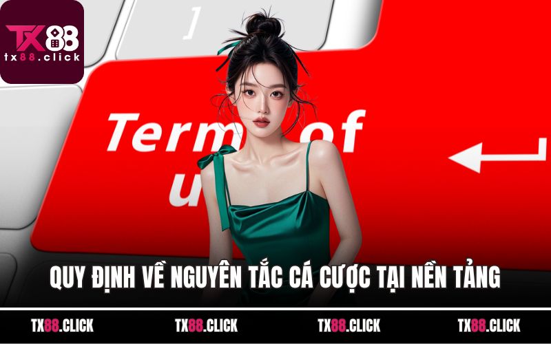 Quy định về nguyên tắc cá cược tại nền tảng