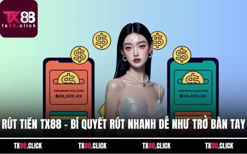 Rút tiền TX88 – Bí quyết rút nhanh, dễ như trở bàn tay!