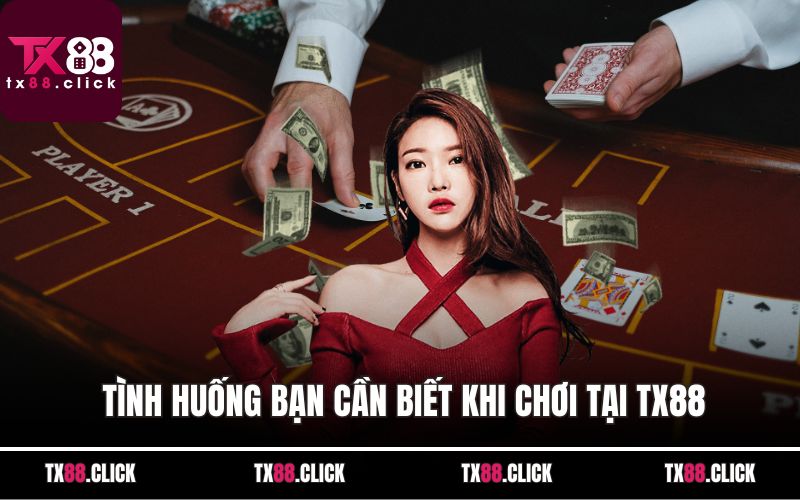 Tình huống bạn cần biết khi chơi tại TX88