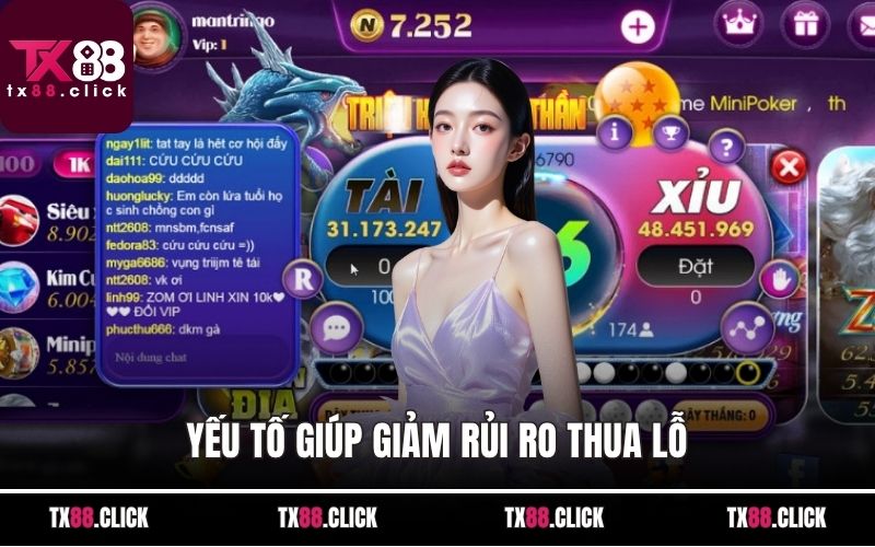Yếu tố giúp giảm rủi ro thua lỗ